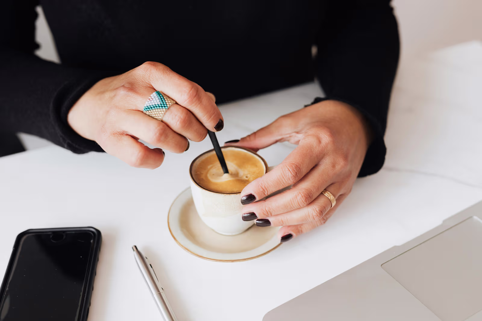 Café Gemmari préparé pour une pause en entreprise