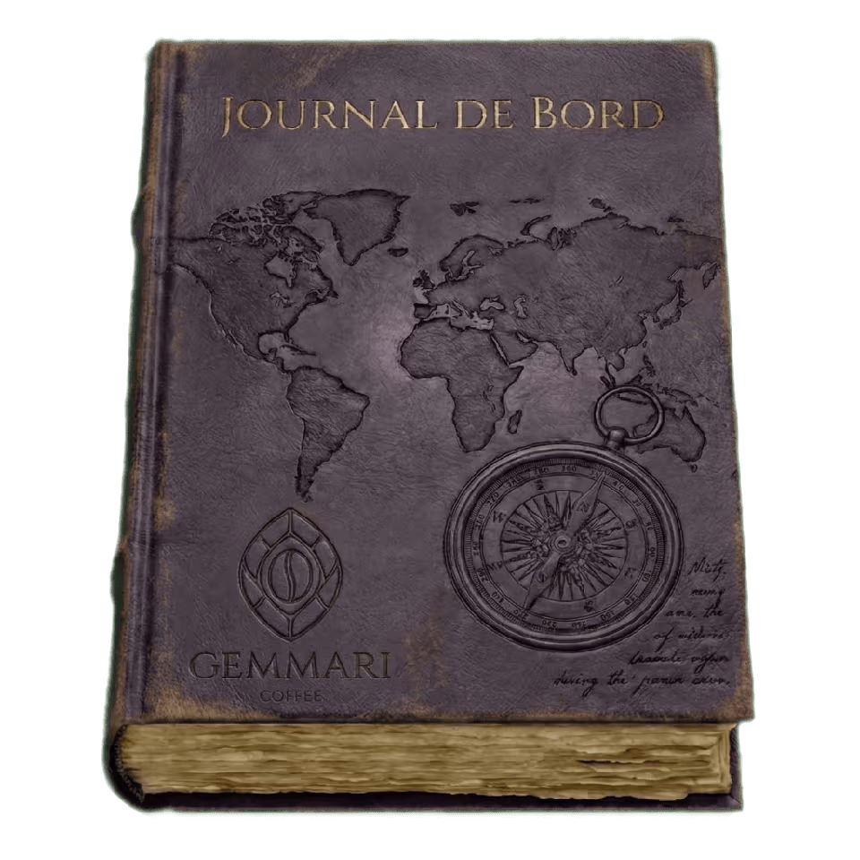 Couverture du carnet Journal de Bord Gemmari